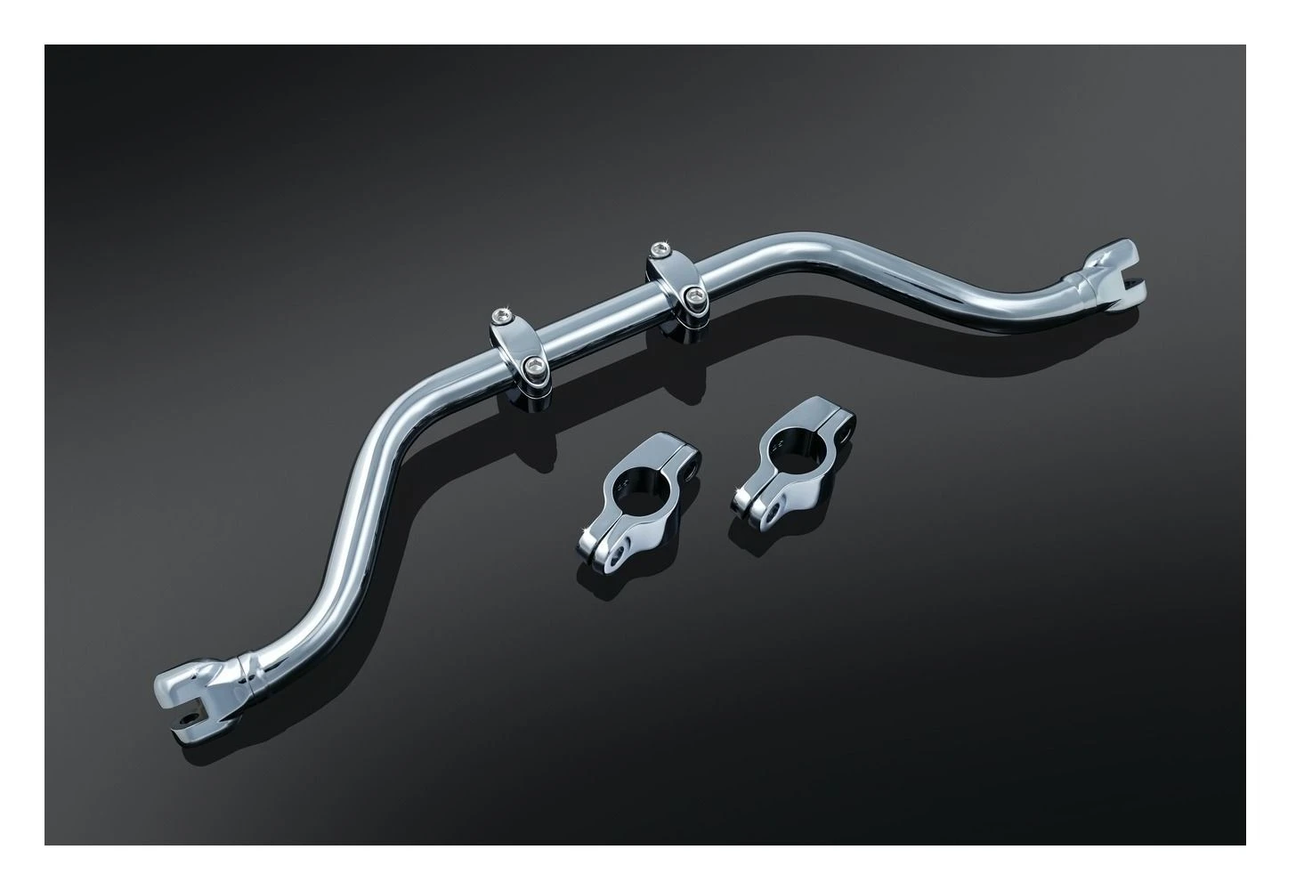 Kuryakyn Adjustable Highway Peg Mustache Bar For Harley 3 Kuryakyn Adjustable Highway Peg Mustache Bar For Harley