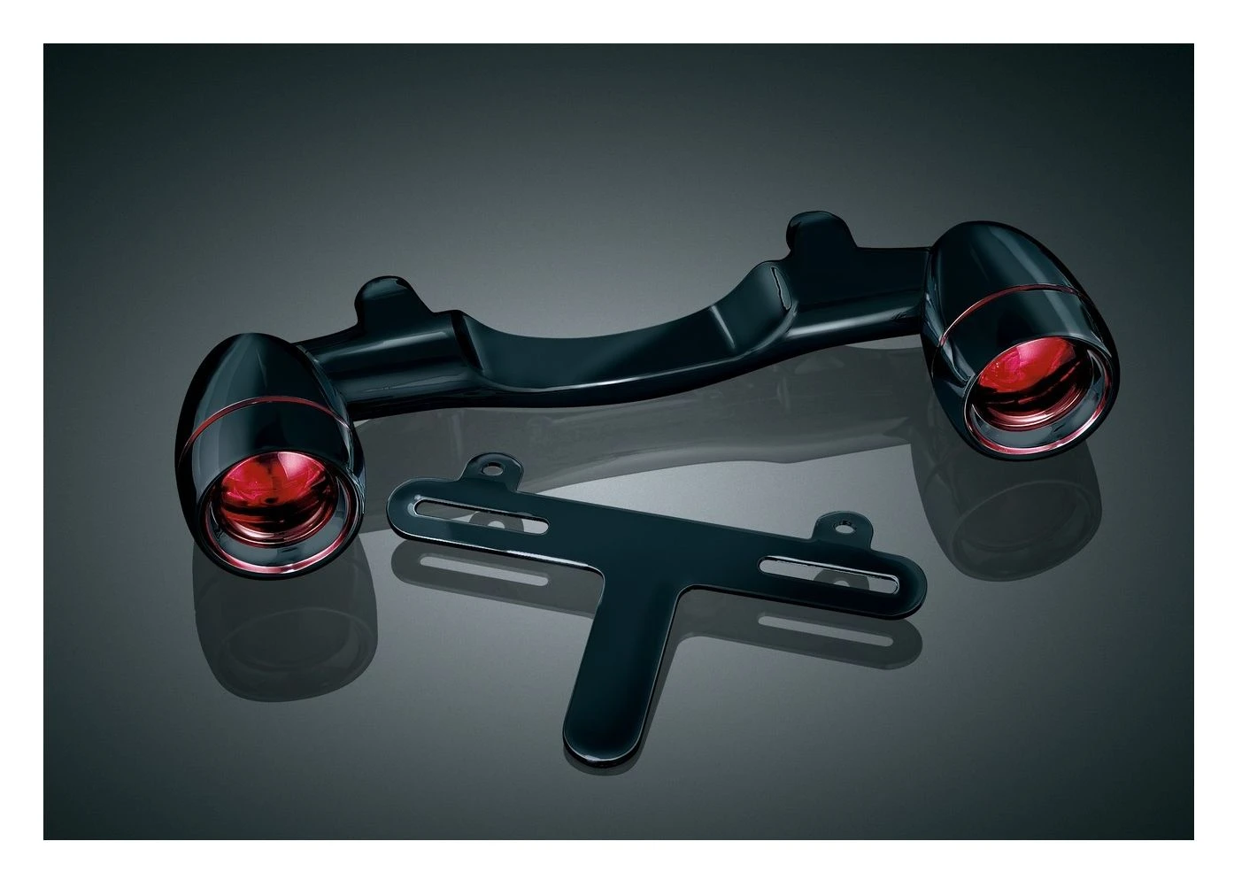 Kuryakyn Bullet Rear Turn Signal Bar Kit For Harley 1986-2022 - Image 2