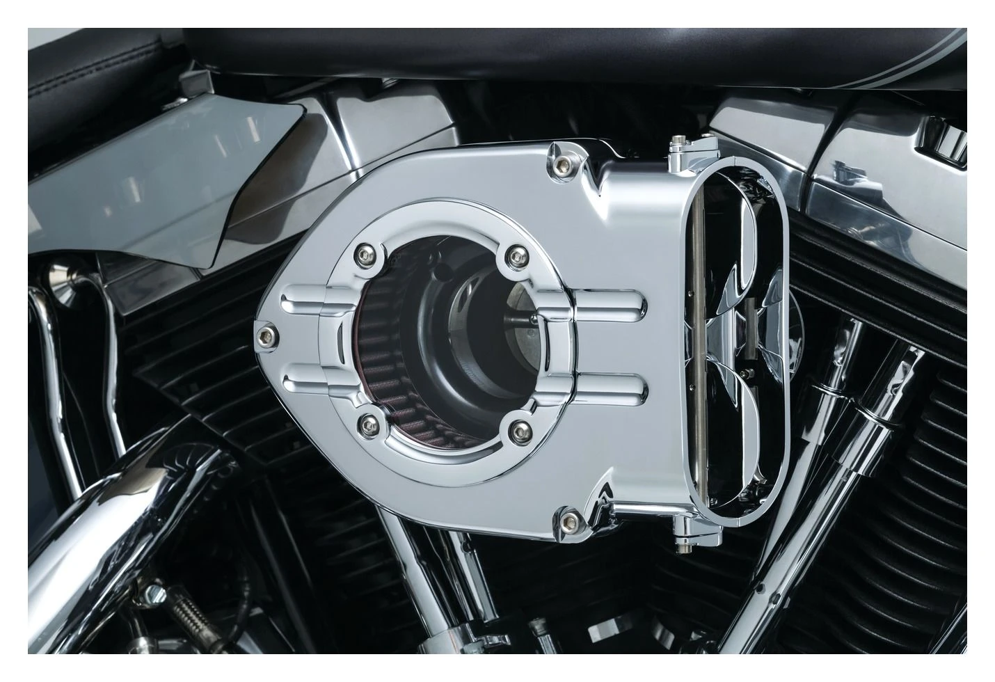 Kuryakyn Clear Trap Door For Hyper Charger Air Cleaner 5 Kuryakyn Clear Trap Door For Hyper Charger Air Cleaner - Image 3