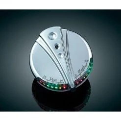 Kuryakyn LED Cap Gas Fuel And Battery Gauge For Harley 1994-2013 -Deals Throttle Nest Store kuryakyn deco led cap gas fuel gauge for harley19942014 3