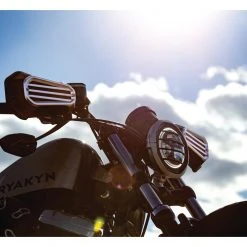 Kuryakyn Dillinger Handguards For Harley Sportster 2004-2022 -Deals Throttle Nest Store kuryakyn dillinger handguards for harley sportster20042019 silver 5