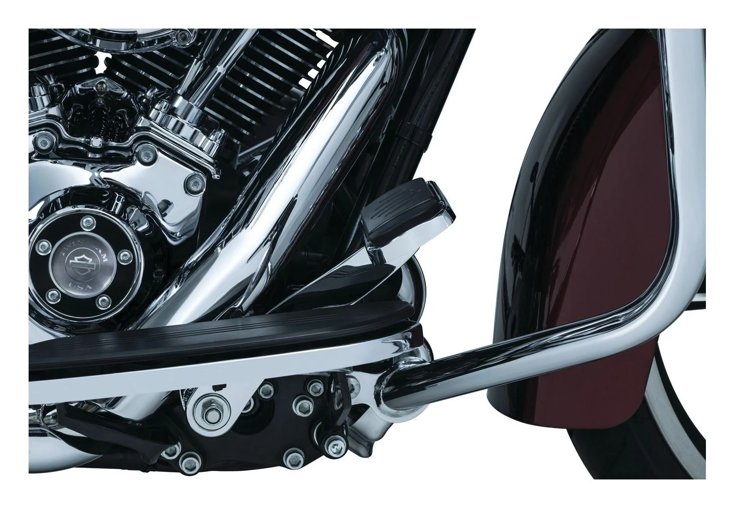 Kuryakyn Extended Brake Pedal For Harley Touring 2014-2022 6 Kuryakyn Extended Brake Pedal For Harley Touring 2014-2022 - Image 4