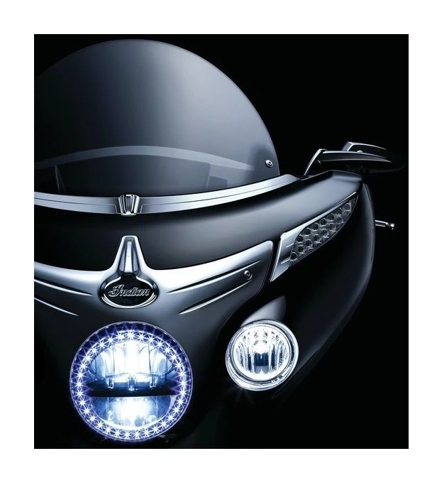 Kuryakyn Fairing Turn Signal Trim For Indian Chieftain / Roadmaster 2014-2022 4 Kuryakyn Fairing Turn Signal Trim For Indian Chieftain / Roadmaster 2014-2022 - Image 2