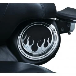 Kuryakyn Flame Front Speaker Grills For Harley Touring -Deals Throttle Nest Store kuryakyn flame front speaker grills for harley touring20142018 3