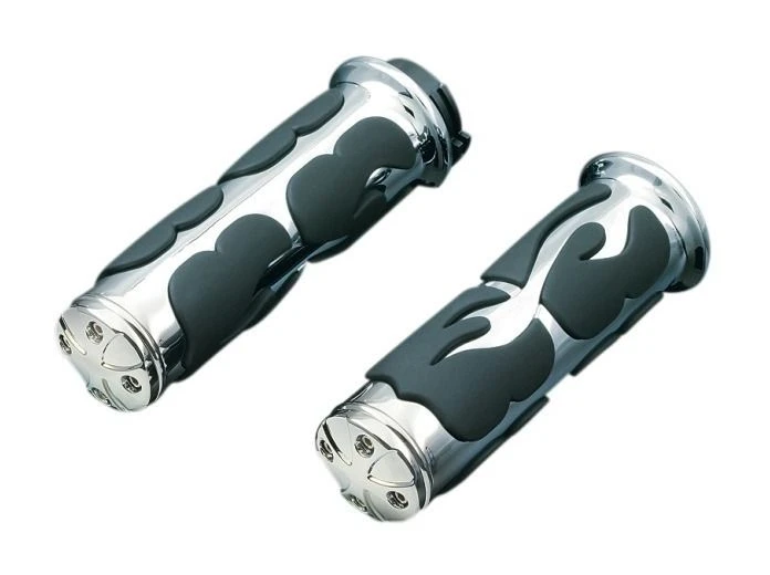 Kuryakyn Flame Universal ISO-Grips 3 Kuryakyn Flame Universal ISO-Grips