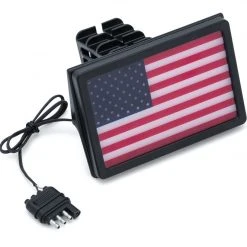 Kuryakyn Freedom Flag LED Receiver Hitch Cover