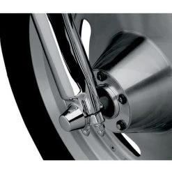Kuryakyn Smooth Front Axle Nut Covers For Harley -Deals Throttle Nest Store kuryakyn front axle nut covers for harley smooth 3