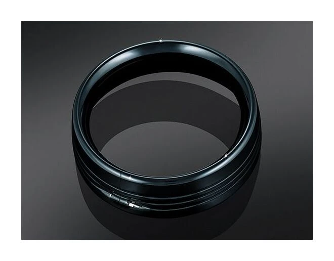 Kuryakyn Headlight Trim Ring For Harley Touring 1983-2013 7" / Gloss Black [Previously Installed]
