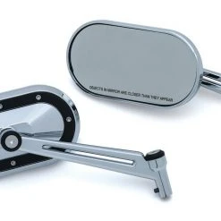 Kuryakyn Heavy Industry Mirrors For Harley 17 Kuryakyn Heavy Industry Mirrors For Harley -Deals Throttle Nest Store kuryakyn heavy industry mirrors for harley chromew black accent 3