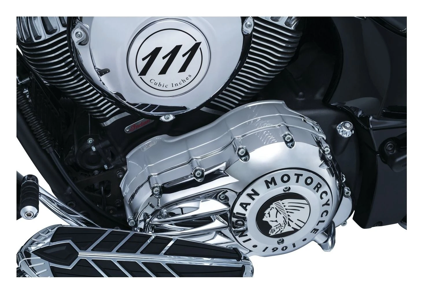 Kuryakyn Inner Primary Cover For Indian 2014-2022 4 Kuryakyn Inner Primary Cover For Indian 2014-2022 - Image 2