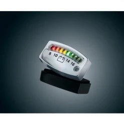 Kuryakyn LED 12 Volt Battery Gauge 7 Kuryakyn LED 12 Volt Battery Gauge -Deals Throttle Nest Store kuryakyn led battery gauge 4