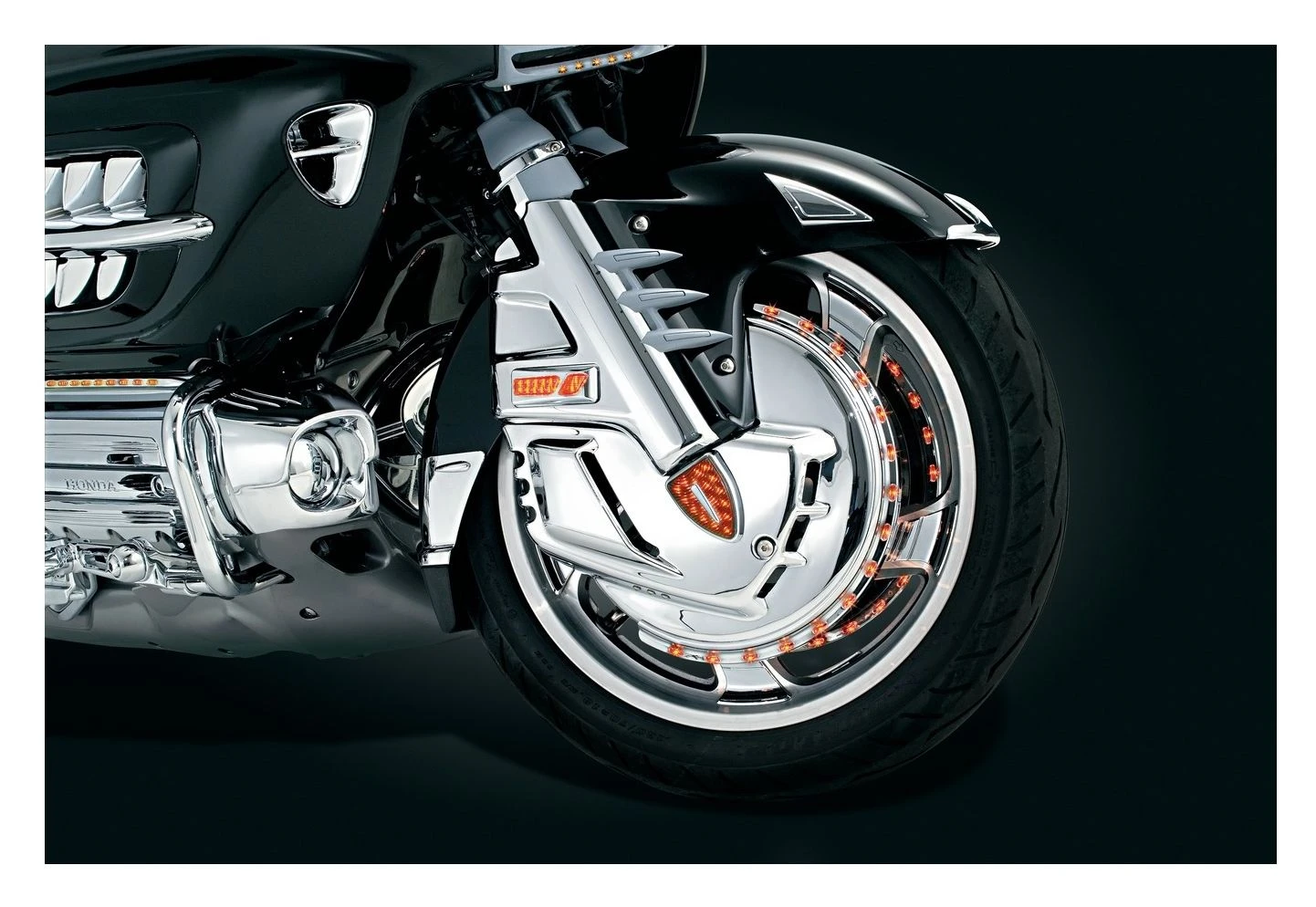 Kuryakyn LED Front Reflector Conversion For Honda GoldWing 2001-2015 - Image 5