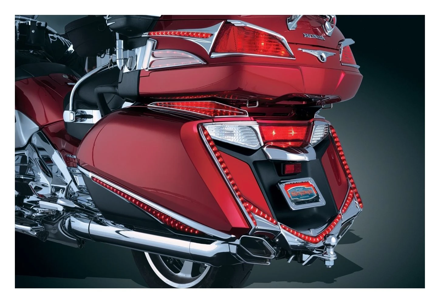 Kuryakyn LED Vertical Rear Light Strips For Honda GoldWing 2012-2015 - Image 3