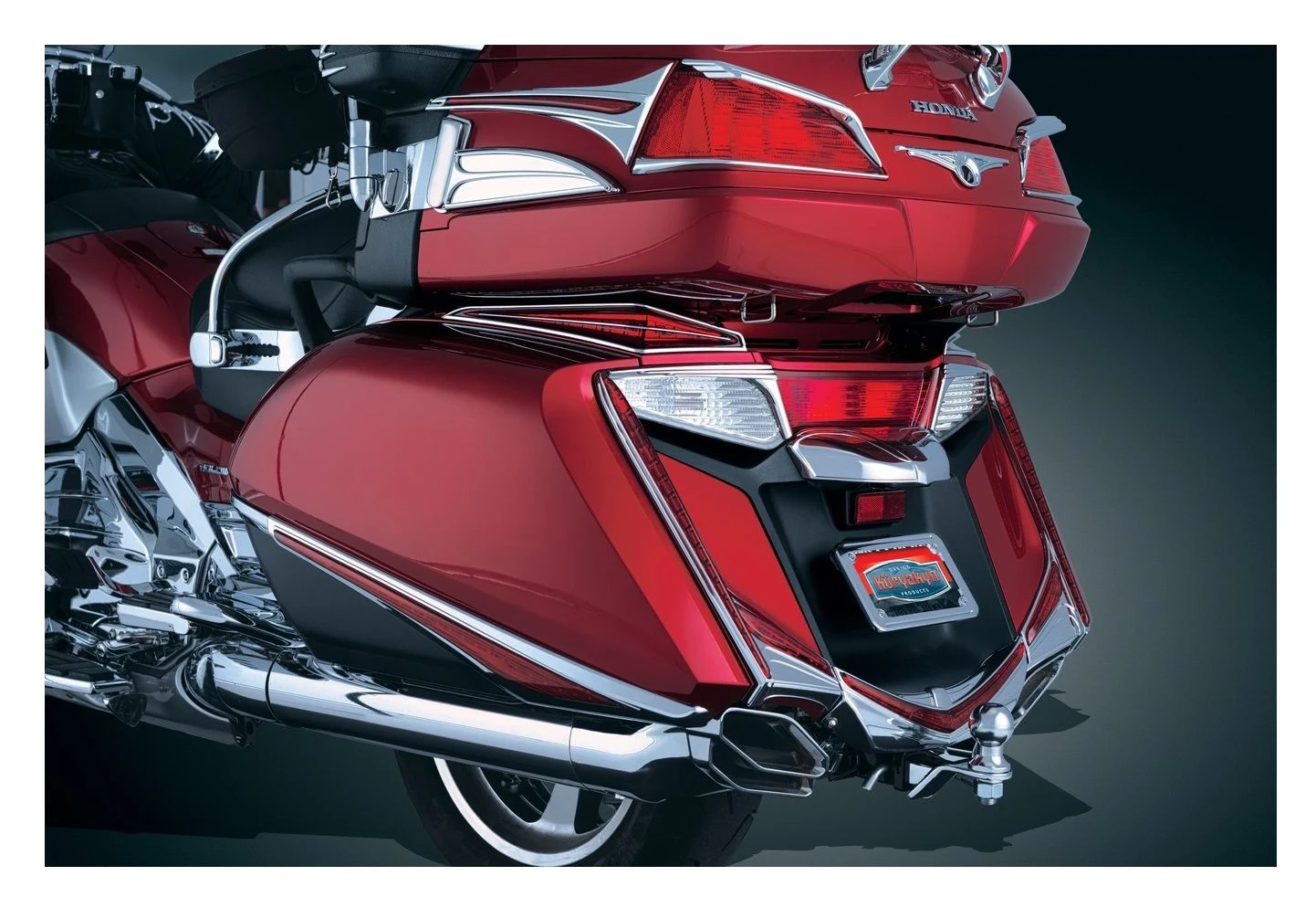 Kuryakyn LED Vertical Rear Light Strips For Honda GoldWing 2012-2015 - Image 2