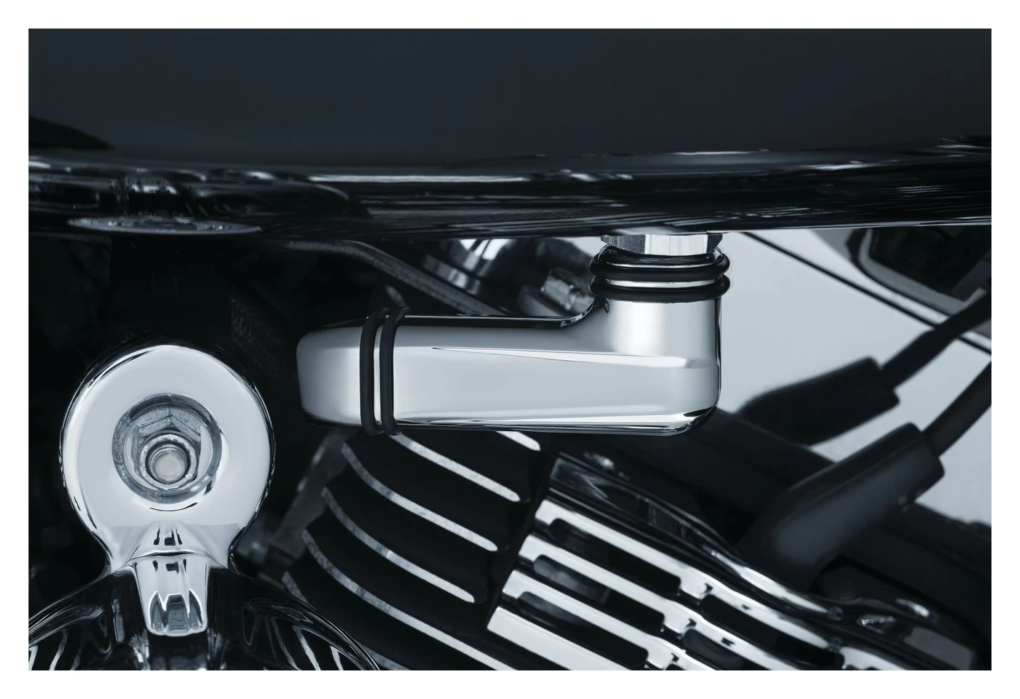 Kuryakyn Linear Fuel Line Fitting Cover For Harley 2001-2022 8 Kuryakyn Linear Fuel Line Fitting Cover For Harley 2001-2022 - Image 6