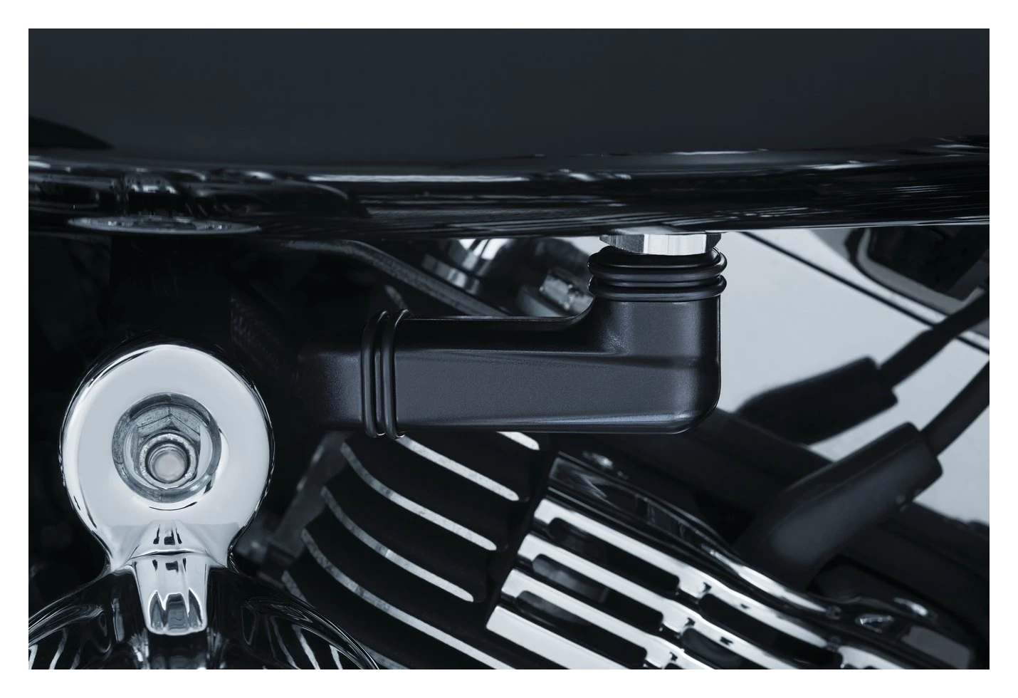 Kuryakyn Linear Fuel Line Fitting Cover For Harley 2001-2022 6 Kuryakyn Linear Fuel Line Fitting Cover For Harley 2001-2022 - Image 4