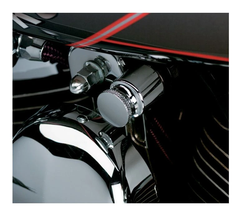 Kuryakyn Marquis Choke Cable Knob Cover For Harley 1988-2006 4 Kuryakyn Marquis Choke Cable Knob Cover For Harley 1988-2006 - Image 2
