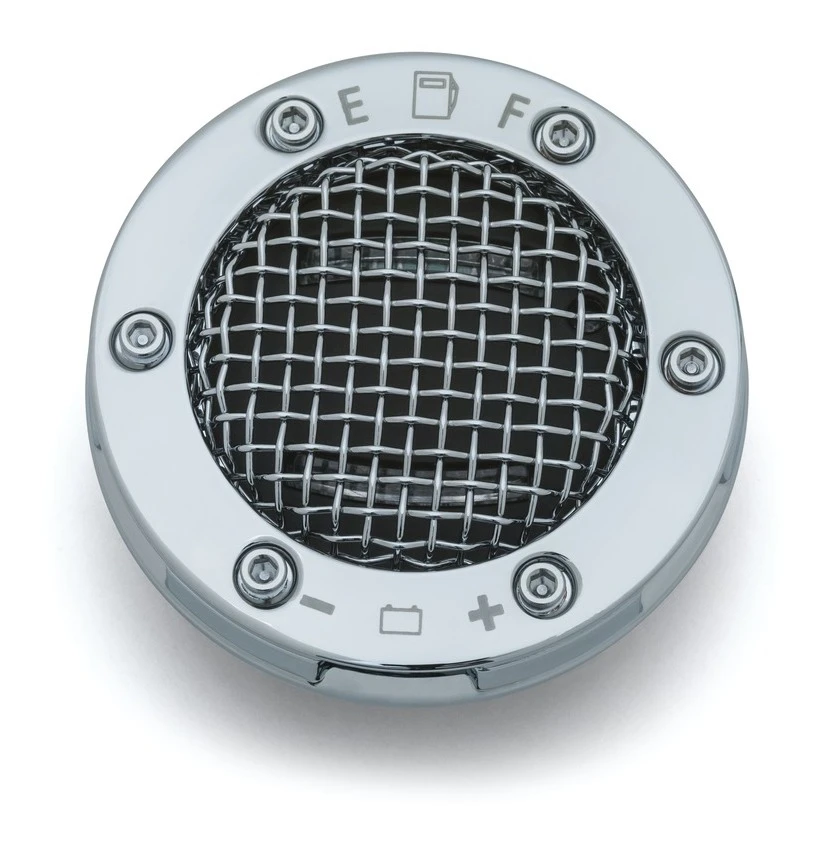 Kuryakyn Mesh Led Fuel Battery Gauge Gas Cap For Harley 1988-2018 - Image 2