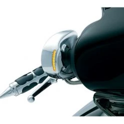 Kuryakyn Mirror Light Caps For Harley Touring 1998-2013