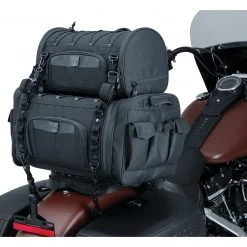 Kuryakyn Momentum Rambler Roll Bag -Deals Throttle Nest Store kuryakyn momentum rambler roll bag black 12