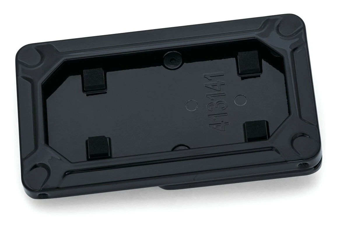 Kuryakyn Nova Side Mount License Plate Frame For Harley Softail 2018-2022 4 Kuryakyn Nova Side Mount License Plate Frame For Harley Softail 2018-2022 - Image 2