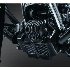Kuryakyn Oil Cooler Cover For Harley Touring 2011-2016 -Deals Throttle Nest Store kuryakyn oil cooler cover for harley touring20112015 black 3