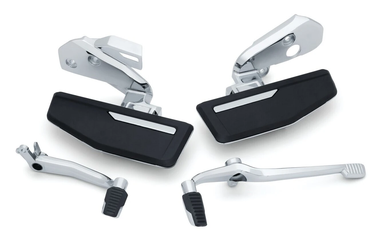 Kuryakyn Omni Driver Floorboard Kit For Honda Gold Wing / Tour 2018-2022 Chrome [Open Box] - Image 2