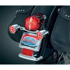 Kuryakyn Panacea LED Rear Turn Signal Conversion Kit For Harley -Deals Throttle Nest Store kuryakyn panacea led rear turn signal conversion kit for harley red 3