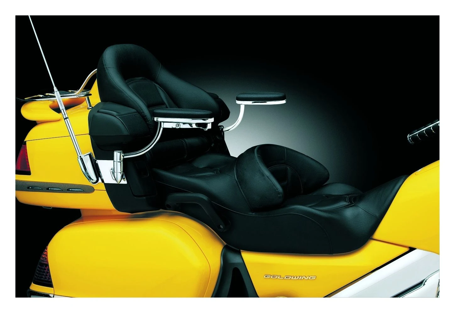 Kuryakyn Passenger Armrests For Honda GoldWing GL1800 2001-2015 3 Kuryakyn Passenger Armrests For Honda GoldWing GL1800 2001-2015