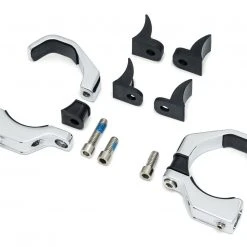 Kuryakyn Pipe Wrench Universal Turn Signal Fork Mounts -Deals Throttle Nest Store kuryakyn pipe wrench universal fork mount clamps 9