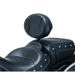 Kuryakyn Plug-N-Go Driver Backrest Pad For Indian 2014-2022 -Deals Throttle Nest Store kuryakyn plug n go driver backrest with pad for indian20142016 black 3