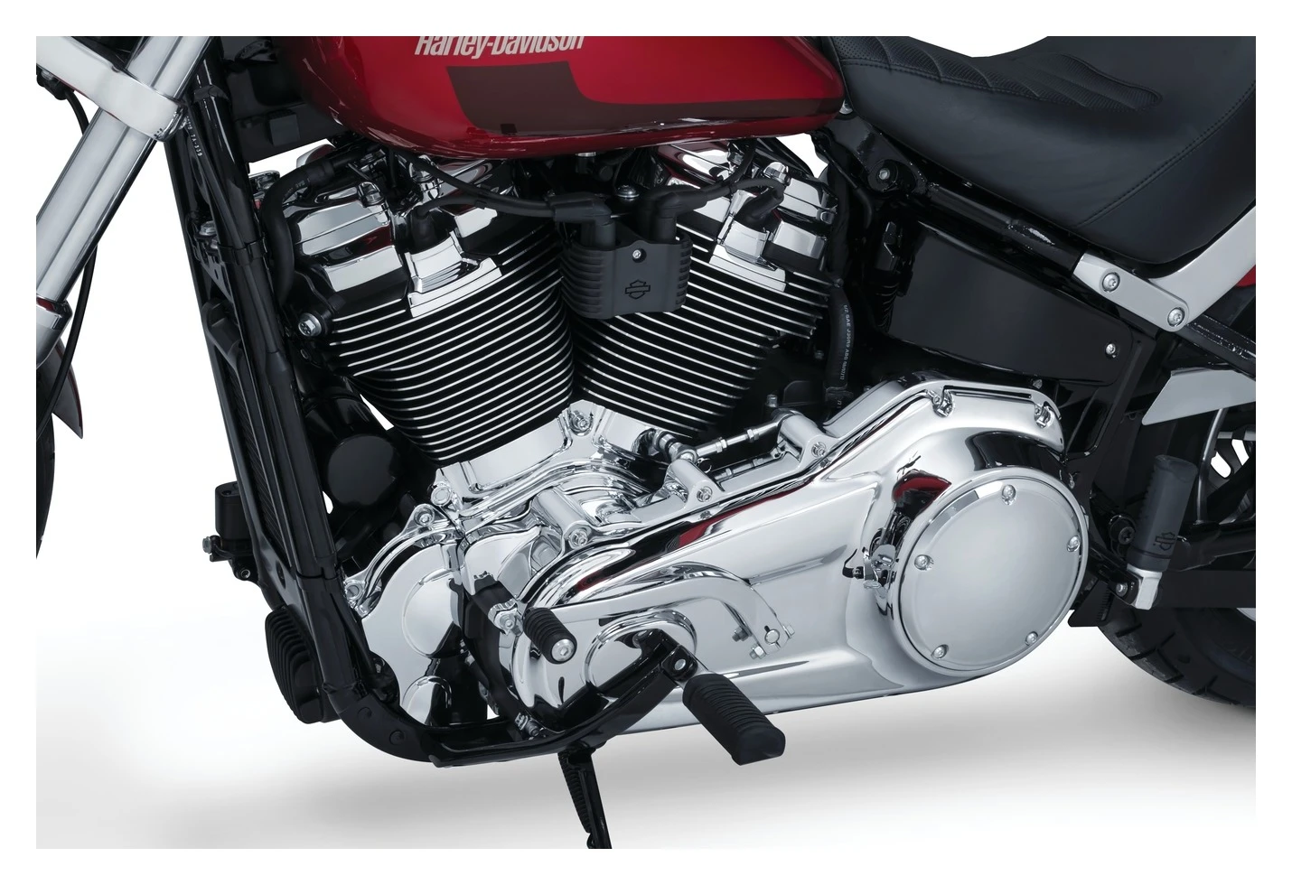 Kuryakyn Precision Cylinder Base Cover For Harley Softail 2018-2022 5 Kuryakyn Precision Cylinder Base Cover For Harley Softail 2018-2022 - Image 3