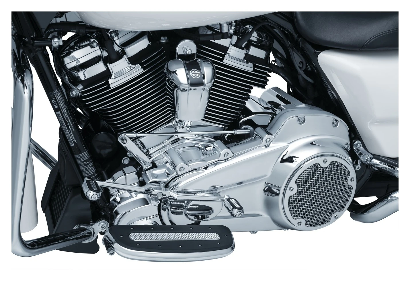 Kuryakyn Precision Lower Front Frame Cover For Harley Touring 2017-2022 6 Kuryakyn Precision Lower Front Frame Cover For Harley Touring 2017-2022 - Image 4