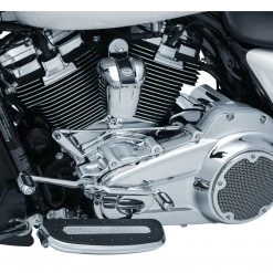 Kuryakyn Precision Transmission Top Cover For Harley Milwaukee Eight 2017-2022 -Deals Throttle Nest Store kuryakyn precision transmission cover for harley touring2017 chrome 5