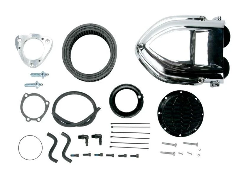 Kuryakyn Pro-R Hypercharger Air Cleaner For Harley 2008-2017 Chrome [Blemished - Very Good]