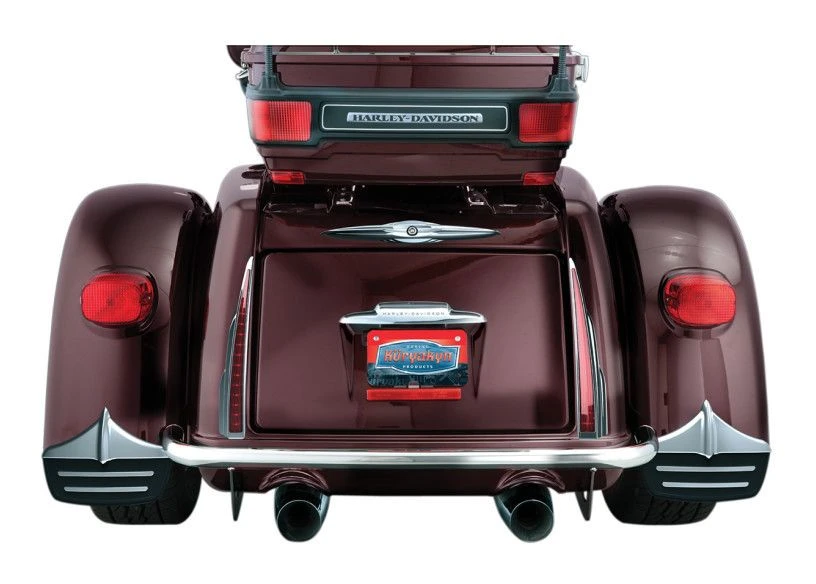Kuryakyn Rear Mud Flaps For Harley Trike 2009-2022 4 Kuryakyn Rear Mud Flaps For Harley Trike 2009-2022 - Image 2