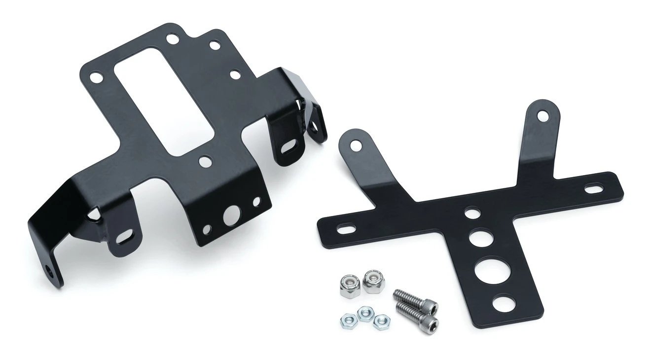 Kuryakyn Rear Turn Signal & License Plate Mount For Indian Scout 2015-2020