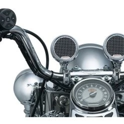 Kuryakyn Road Thunder Speaker Pods And Bluetooth Audio Controller by MTX -Deals Throttle Nest Store kuryakyn road thunder speaker pods and bluetooth audio controller chrome 3