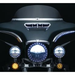 Kuryakyn Sequential LED Bat Lashes For Harley Touring 2014-2022 -Deals Throttle Nest Store kuryakyn sequential led bat lashes for harley touring20142017 5