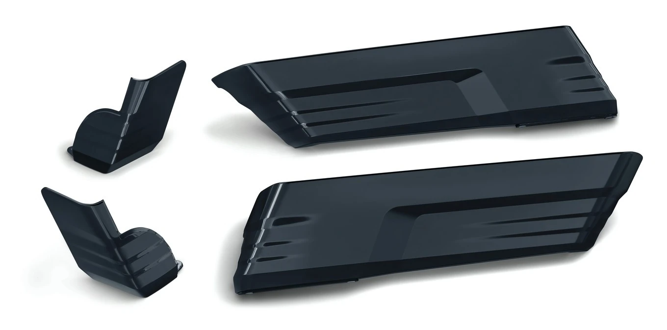 Kuryakyn Speedform Saddlebag Extensions For Harley Touring 2014-2022