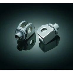 Kuryakyn Front / Rear Splined Foot Peg Adapters Can-Am / Honda / Suzuki / Triumph