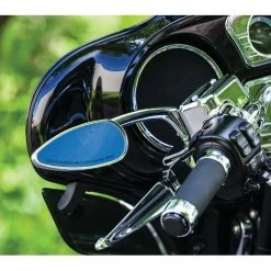 Kuryakyn Teardrop Mirrors For Harley / Victory / Indian -Deals Throttle Nest Store kuryakyn teardrop mirrors for harley chrome 3