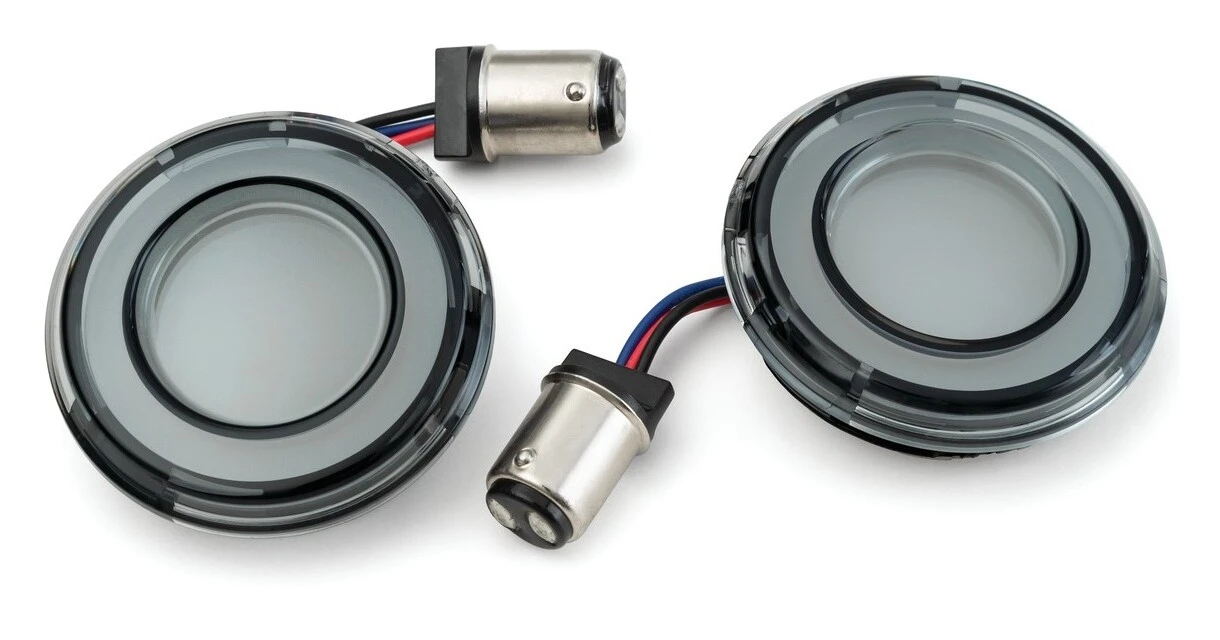 Kuryakyn Tracer Diffused Rear LED Turn Signal Insert For Harley Bullet-Style Turn Signals - Image 5