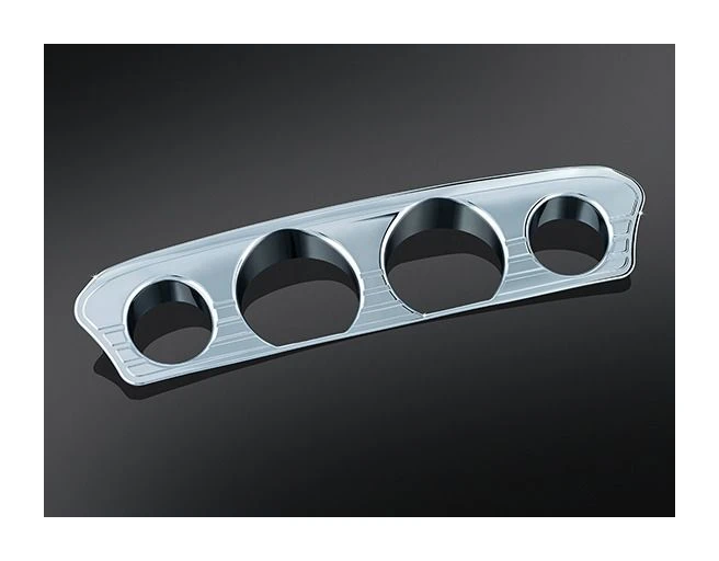 Kuryakyn Tri-Line Gauge Trim For Harley Touring / Trike 2014-2022 - Image 4