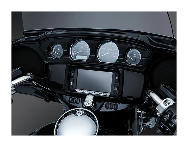 Kuryakyn Tri-Line Stereo Trim For Harley - Image 3