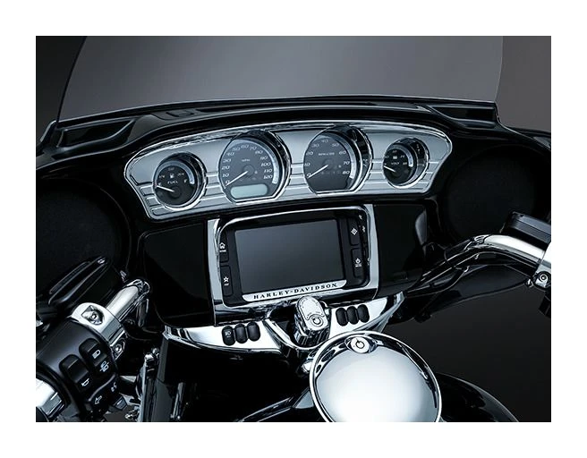 Kuryakyn Tri-Line Stereo Trim For Harley - Image 7