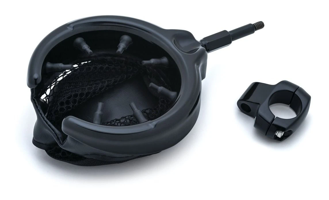 Kuryakyn Universal Handlebar Clamp Drink Holder 2 Kuryakyn Universal Handlebar Clamp Drink Holder