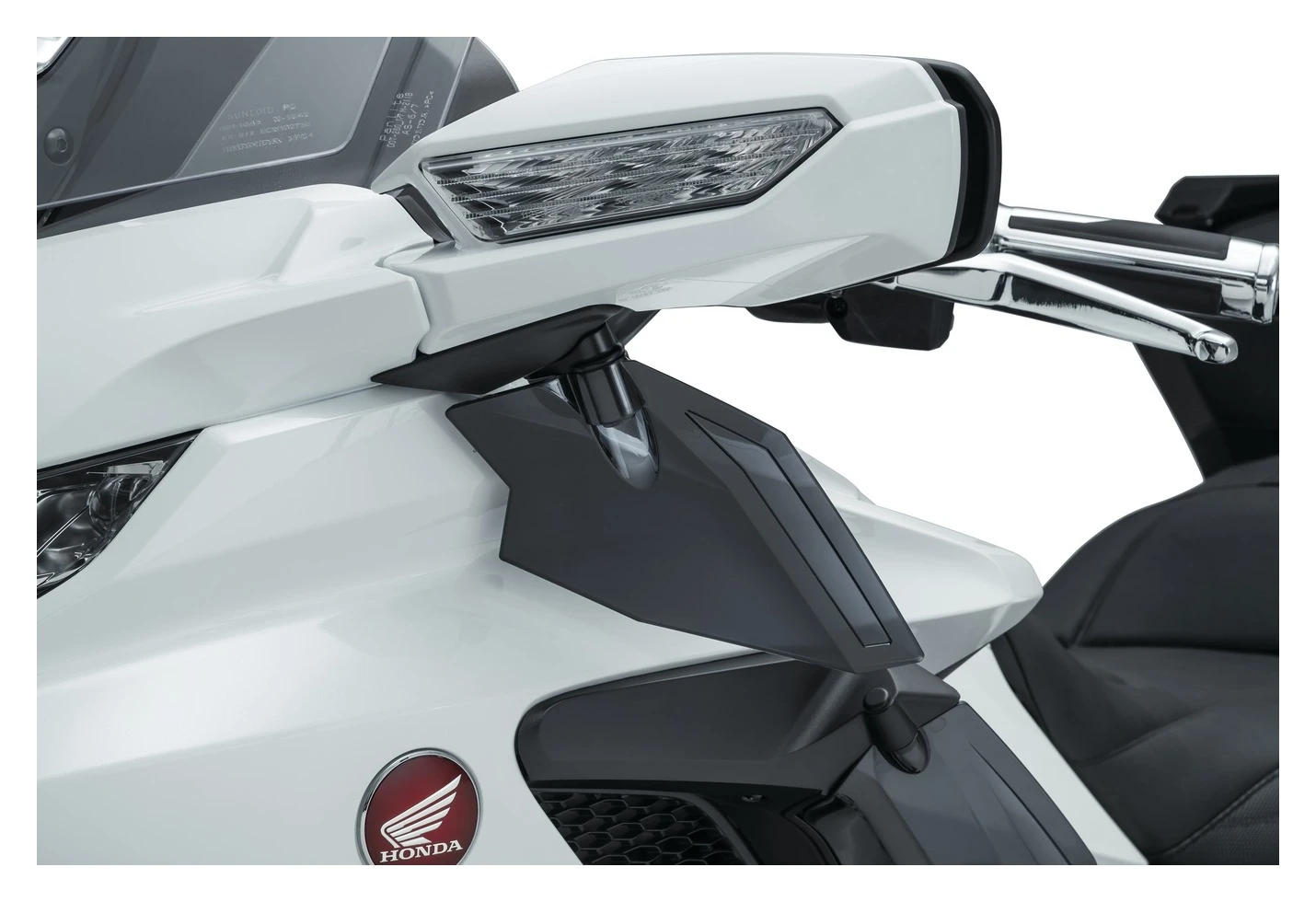 Kuryakyn Upper Air Deflectors Honda Gold Wing 2018-2020 3 Kuryakyn Upper Air Deflectors Honda Gold Wing 2018-2020