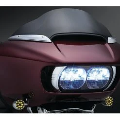 Kuryakyn Windshield Fairing Trim For Harley Road Glide 2015-2022 -Deals Throttle Nest Store kuryakyn windshield fairing trim for harley road glide20152016 chrome 6