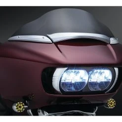 Kuryakyn Windshield Fairing Trim For Harley Road Glide 2015-2022 -Deals Throttle Nest Store kuryakyn windshield fairing trim for harley road glide20152016 chrome 7